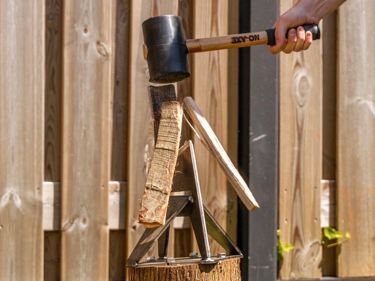 No Axe Set Spalter mit Hammer